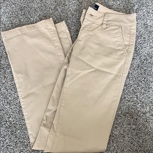 Boot cut khakis